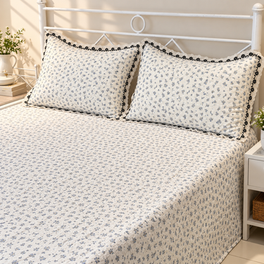 hand block print bedsheet king size