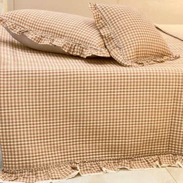 400TC cotton bedsheet king size