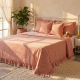 cotton bedcover for double bed