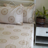 hand block print bedsheet