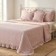 hand block print bedsheet 
