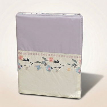 Berry Muffin King Size ButterBrushed Fibre Bedsheet | front shadow view