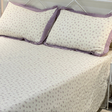 400TC cotton bedsheet king size

