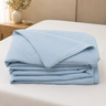 Blue Cloud Soufflé Lightweight Cooling Silk Comforter for Hot Sleepers | front