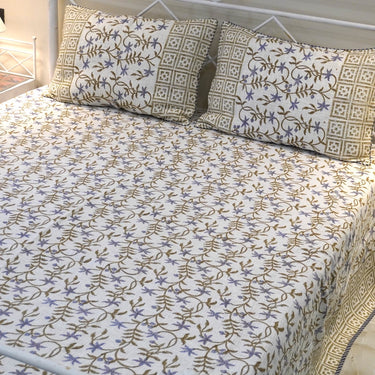 hand block print bedsheet king size