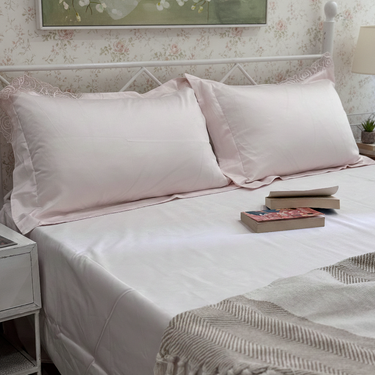 400TC cotton bedsheet king size