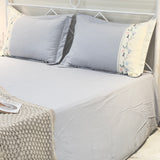 400TC cotton bedsheet king size