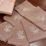 cotton dining napkins online
printed dining napkins for home