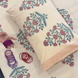 400TC cotton bedsheet king size