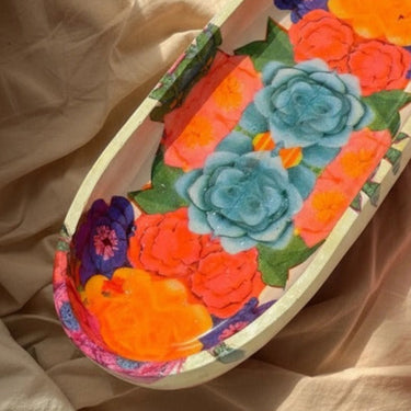 handmade decoupage serving tray online