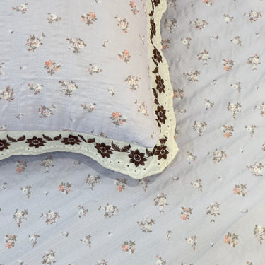 Lilac Whip Custard King Size ButterBrushed Fibre Bedsheet | focus view