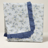 cotton pillow covers with lace frills
