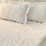 chikankari bedsheet set online