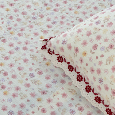 Pink Confetti Custard King Size ButterBrushed Fibre Bedsheet | focus view