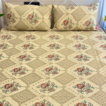 cotton bedcover for double bed