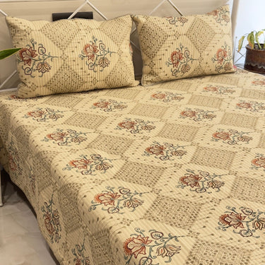 cotton bedcover for double bed