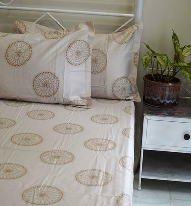 hand block print bedsheet 