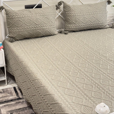 cotton bedcover for double bed